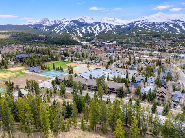 311 S High St Unit 108, Breckenridge, CO 80424 - aerial view of property's location with mountains