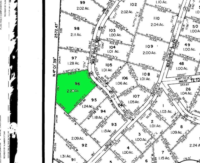 103 War Pony Way, Como, CO 80432 - map of parcels