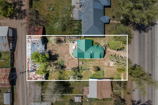 609 E Jefferson Ave, Hayden, CO 81639 - aerial view of property's location with property boundaries highlighted