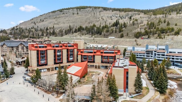 189 Ten Mile Cir Unit 362, Copper Mountain, CO 80443 - aerial view with a mountain view