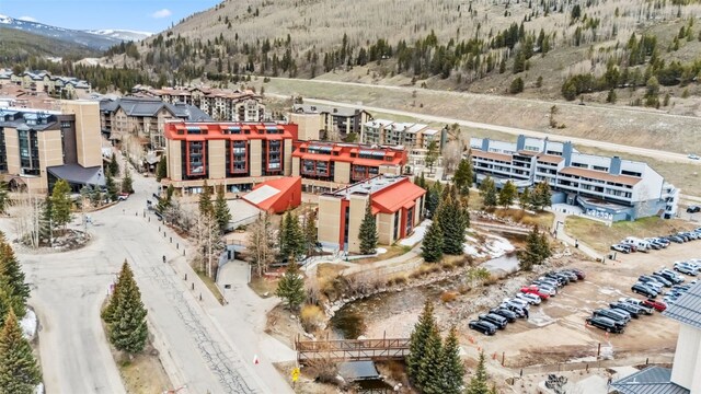 189 Ten Mile Cir Unit 362, Copper Mountain, CO 80443 - drone / aerial view with a mountain view