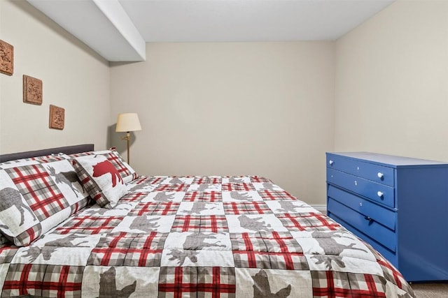 bedroom featuring carpet flooring