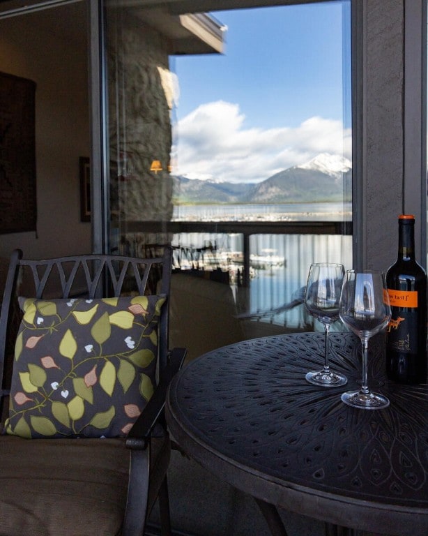 576 Tenderfoot St Unit 163, Dillon, CO 80435 - balcony featuring a mountain view