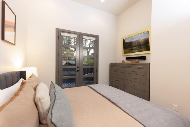 260 N Fuller Placer Rd, Breckenridge, CO 80424 - bedroom with french doors and access to outside