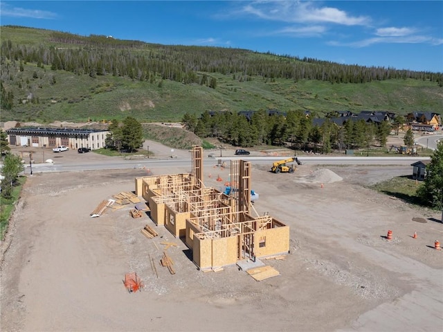 350 Stan Miller Unit 100, Breckenridge, CO 80424 - drone / aerial view of a heavily wooded area