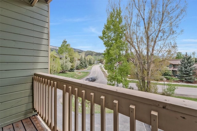 2915 Chinook Ln Unit B22, Steamboat Springs, CO 80487 - balcony featuring a mountain view