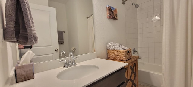 9279 Merino Ct # B, Littleton, CO 80125 - full bathroom with shower / bath combination with curtain and vanity