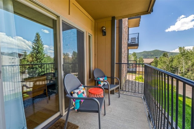 2350 Ski Trail Ln Unit 112, Steamboat Springs, CO 80487 - balcony with a mountain view