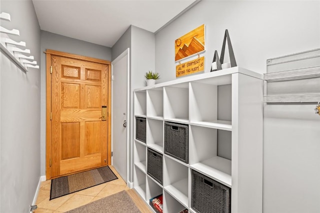 2350 Ski Trail Ln Unit 112, Steamboat Springs, CO 80487 - mudroom with tile patterned floors and baseboards