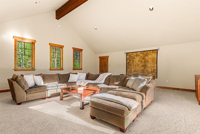 366 Moonstone Rd, Breckenridge, CO 80424 - living room with light carpet and recessed lighting