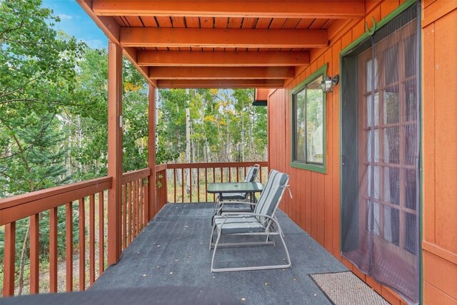 465 Mount Guyot Cir, Jefferson, CO 80456 - view of deck