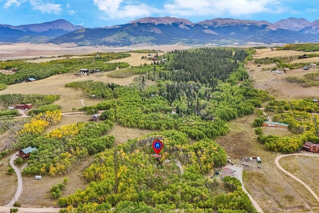 465 Mount Guyot Cir, Jefferson, CO 80456 - aerial view with a mountain view