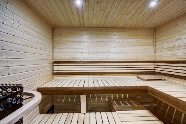 view of sauna / steam room