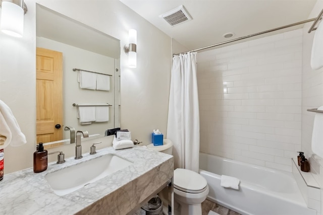 1009 American Way, Breckenridge, CO 80424 - bathroom with shower / bath combo with shower curtain, vanity, and toilet
