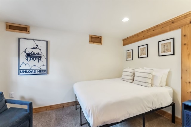 1009 American Way, Breckenridge, CO 80424 - bedroom featuring carpet flooring, baseboards, and recessed lighting