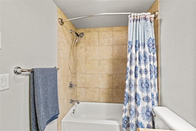 435 Ore House Plz Unit 202, Steamboat Springs, CO 80487 - bathroom featuring shower / bath combo and toilet