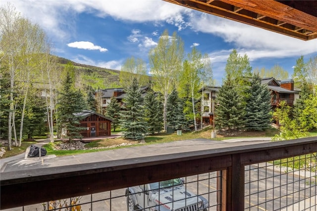 435 Ore House Plz Unit 202, Steamboat Springs, CO 80487 - balcony featuring a mountain view