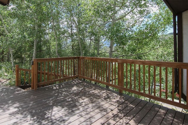 338 Deer Path Rd, Dillon, CO 80435 - view of wooden deck