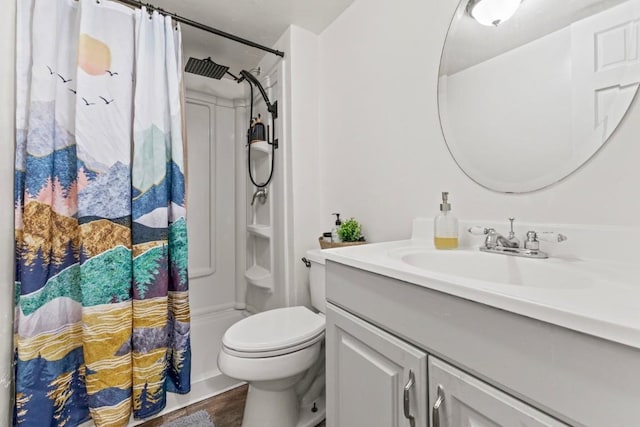 200 N Grant Ave, Oak Creek, CO 80467 - full bath featuring vanity and a shower with shower curtain