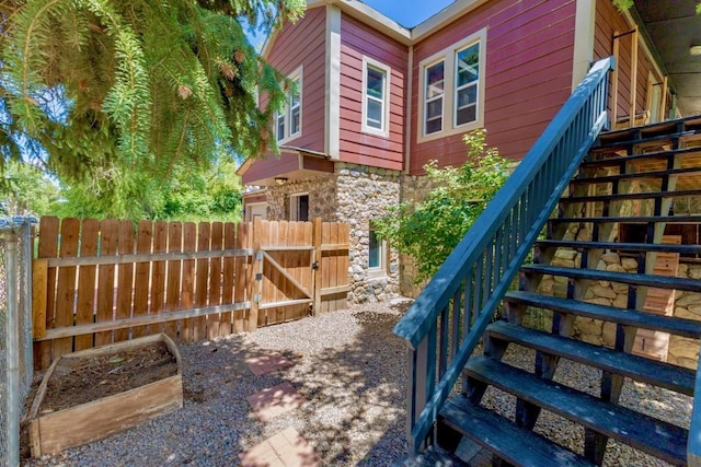 200 N Grant Ave, Oak Creek, CO 80467 - view of yard featuring stairs and a gate