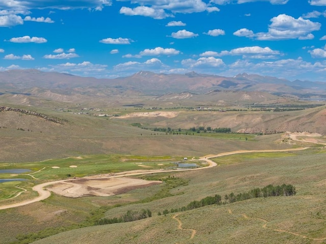 818 Lower Ranch View Rd, Granby, CO 80446 - view of mountain backdrop with a nearby body of water and a local golf course