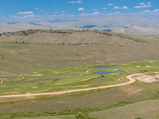 818 Lower Ranch View Rd, Granby, CO 80446 - view of property's community featuring a water and mountain view and view of golf course