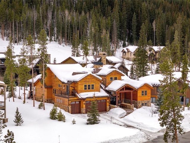 585 Independence Rd, Keystone, CO 80435 - view of subject property with a heavily wooded area