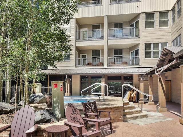 140 Ida Belle Dr Unit 8153, Keystone, CO 80435 - rear view of property with a patio and a balcony