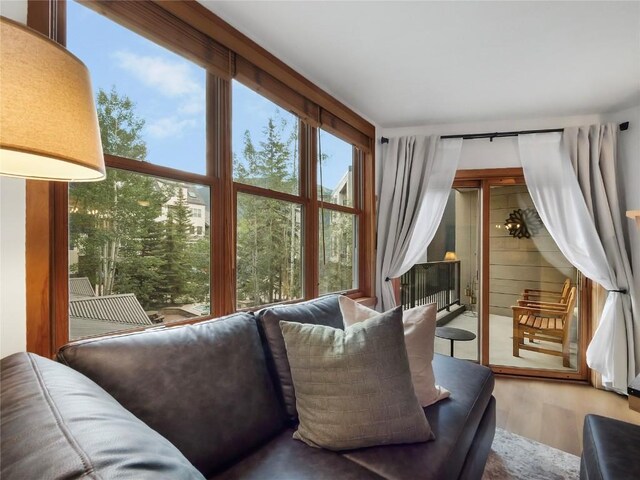 140 Ida Belle Dr Unit 8153, Keystone, CO 80435 - living area featuring wood finished floors