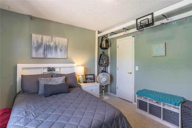 27100 Neptune Pl, Clark, CO 80428 - bedroom with carpet and a textured ceiling
