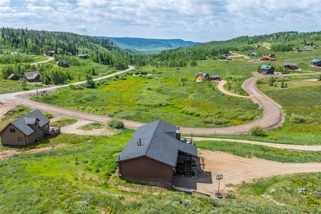 27100 Neptune Pl, Clark, CO 80428 - aerial view of a mountainous background and a forest