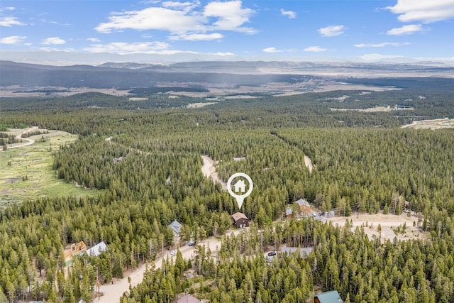 1576 Bobcat Ln, Fairplay, CO 80440 - aerial view of a mountainous background