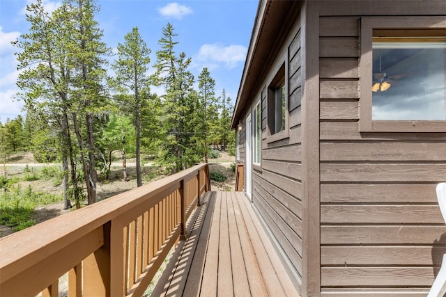 1576 Bobcat Ln, Fairplay, CO 80440 - view of wooden terrace