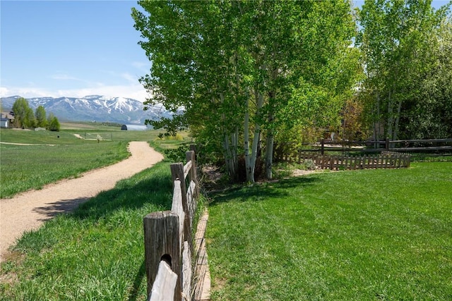 40870 Purple Sage St, Steamboat Springs, CO 80487 - view of yard featuring a mountain view