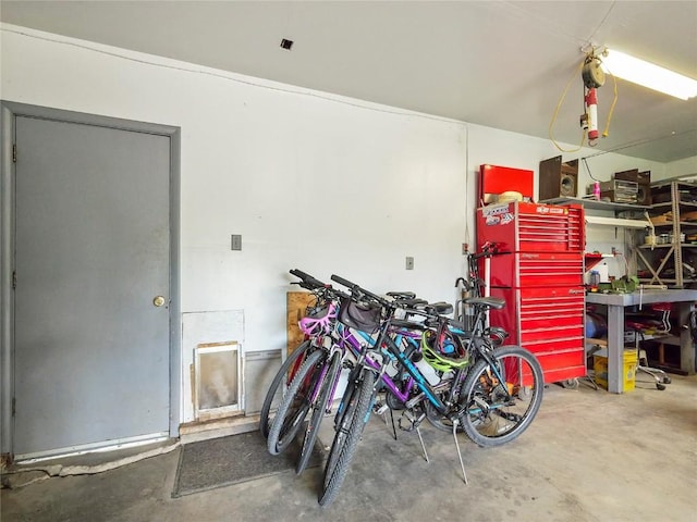 1346 Rainbow Dr, Silverthorne, CO 80498 - garage with a workshop area