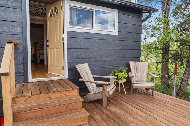 530 Castello Ave, Fairplay, CO 80440 - view of wooden terrace