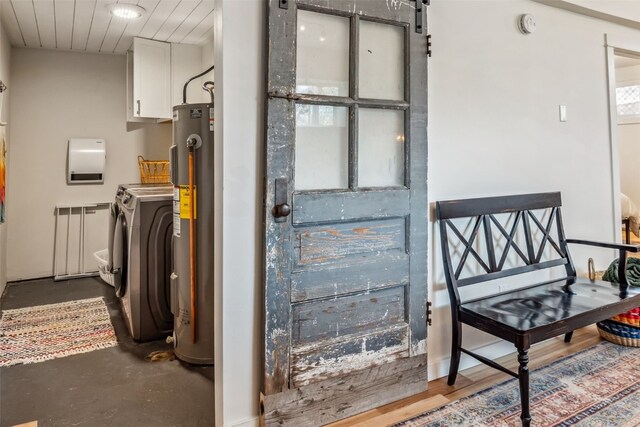 530 Castello Ave, Fairplay, CO 80440 - utilities with electric water heater and washing machine and dryer