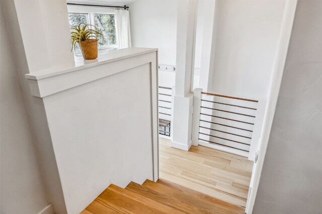 530 Castello Ave, Fairplay, CO 80440 - stairs with wood finished floors