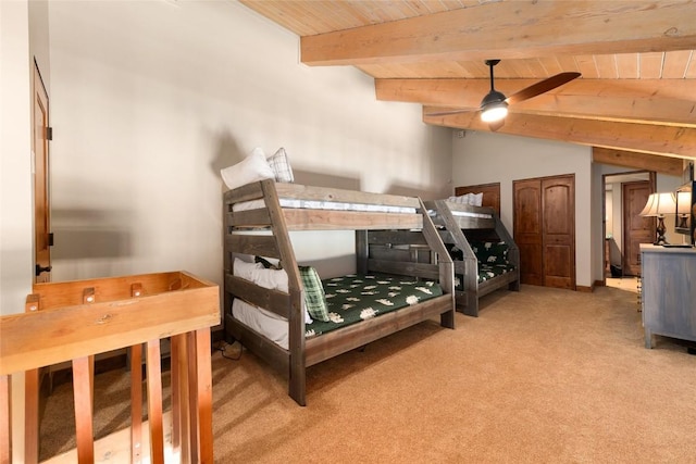 1945 Cornice Rd Unit 304 2334, Steamboat Springs, CO 80487 - bedroom featuring light colored carpet and wood ceiling