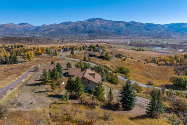 34995 Country Green Rd, Steamboat Springs, CO 80487 - bird's eye view with a mountain view