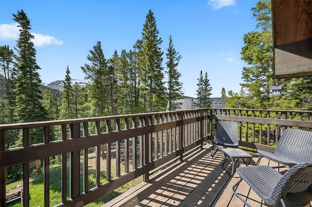 773 Range Rd, Breckenridge, CO 80424 - view of wooden deck