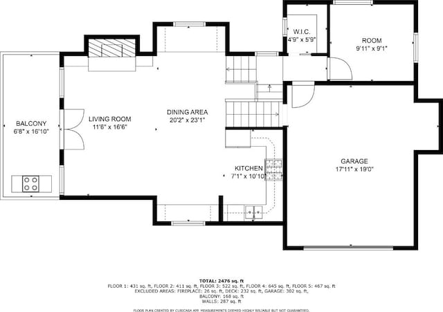 773 Range Rd, Breckenridge, CO 80424 - view of home floor plan