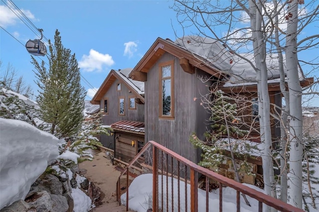 2542 Ski Trail Ln, Steamboat Springs, CO 80487 - view of snow covered exterior