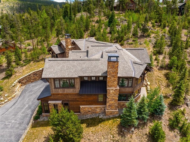 455 Highfield Trl, Breckenridge, CO 80424 - aerial view of property and surrounding area