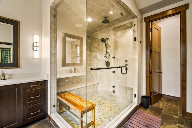 455 Highfield Trl, Breckenridge, CO 80424 - bathroom featuring a shower stall and vanity
