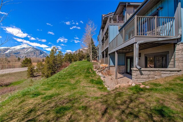 1610 Lakeview Ter Unit 1600, Frisco, CO 80443 - view of yard featuring a mountain view