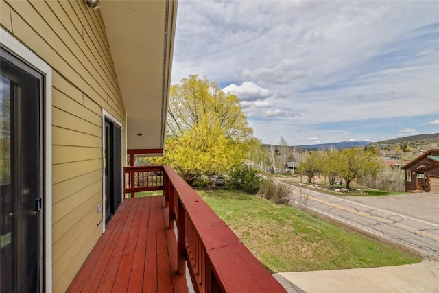 663 Amethyst Dr, Steamboat Springs, CO 80487 - view of wooden deck
