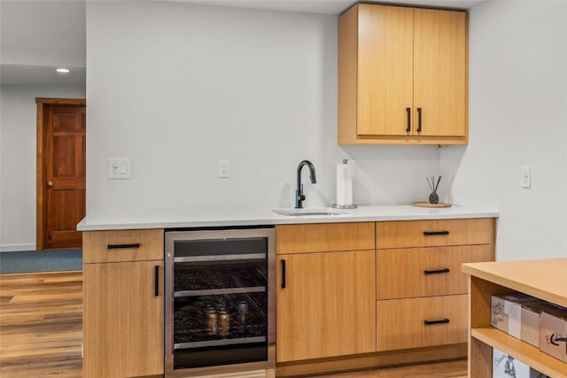 663 Amethyst Dr, Steamboat Springs, CO 80487 - indoor wet bar with wine cooler and recessed lighting