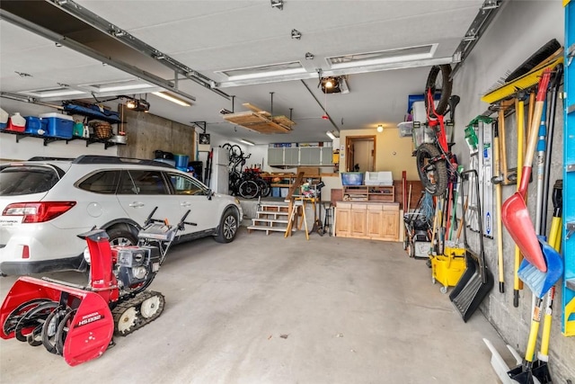 663 Amethyst Dr, Steamboat Springs, CO 80487 - garage with a garage door opener