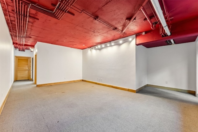 475 Vail Cir, Dillon, CO 80435 - finished below grade area with carpet floors and baseboards